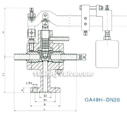 pulse safety valve constructral diagram