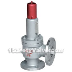 Gas specific fall lift safety valves