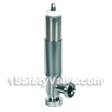 Sanitary safety valves